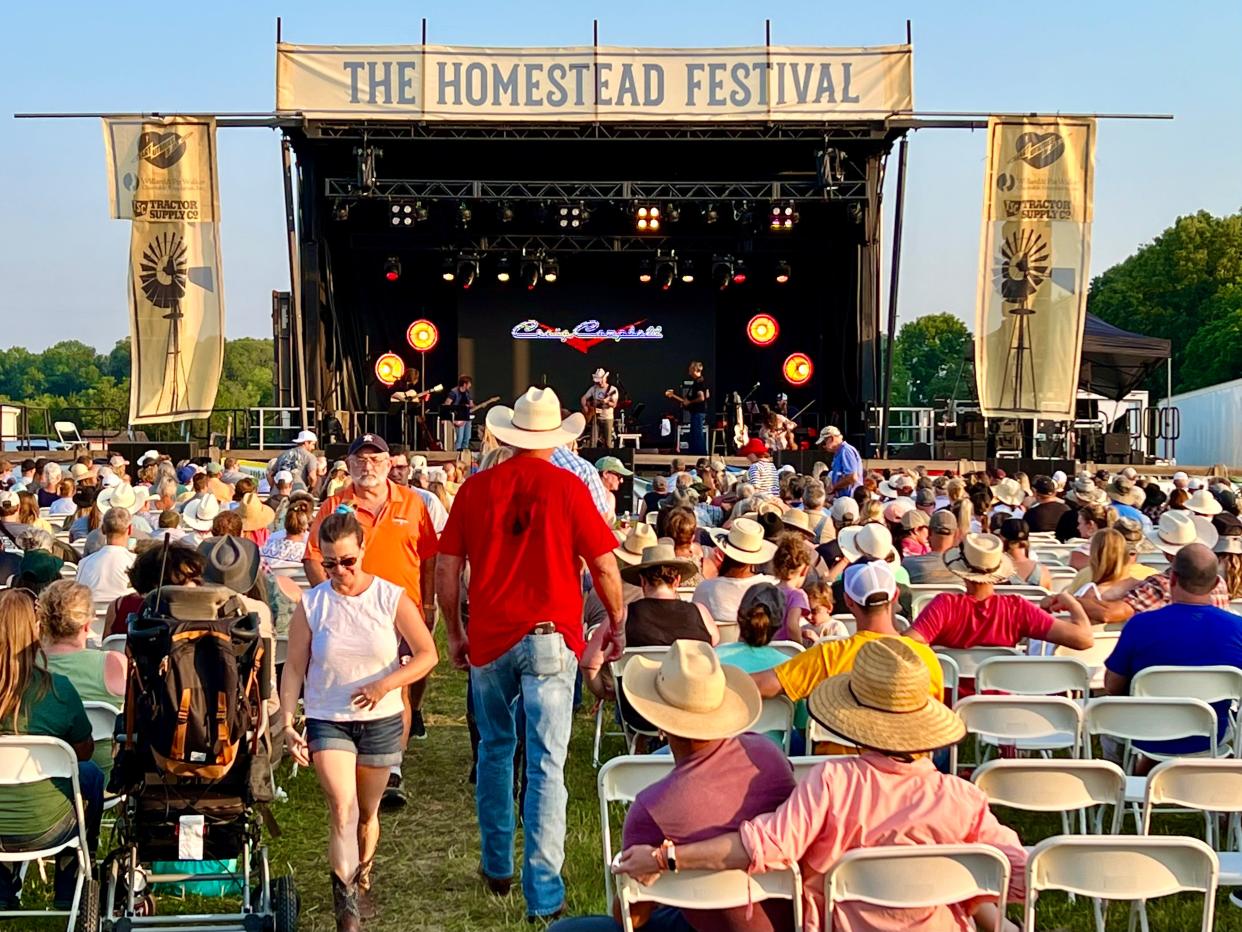The second annual Homestead Festival featured two nights of music, educational seminars and more than 200 vendors and artisans, drawing nearly 6,000 people each day.
