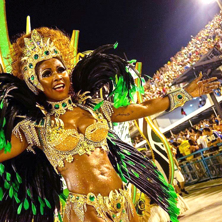 Karneval in Rio: So sexy sind die Samba-Tänzerinnen