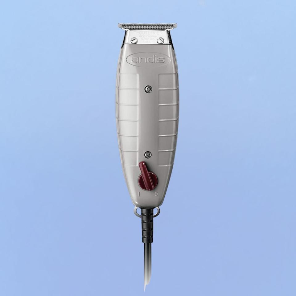 Get crisp, clean lines with this trimmer that works great to shape hair, beards, sideburns and mustaches. It has an 8-foot cord and a high-powered motor to help you get a barbershop-quality shave at home, plus diamond finished T-blades that prevent razor bumps and irritation. It also comes with blade oil. 