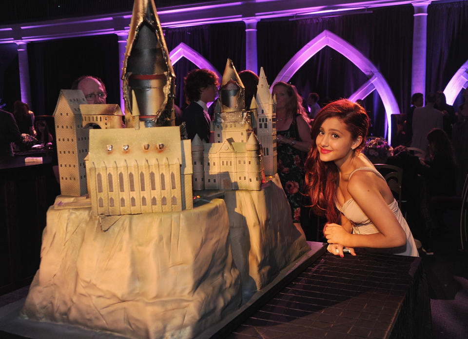 Ariana Grande attended the premiere of "Harry Potter and the Deathly Hallows: Part 2" in New York in July 2011.