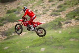 <em>Hunter Lawrence has swept the first three rounds by winning his second motos each week. – Align Media</em>