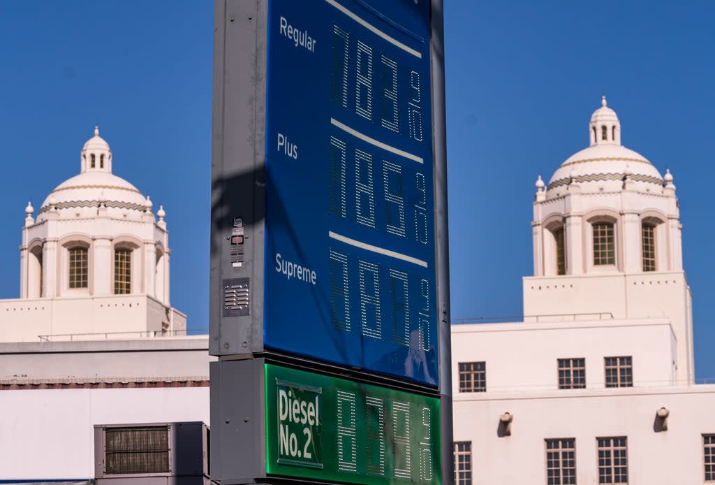 Gas Prices (Copyright 2022 The Associated Press. All rights reserved.)