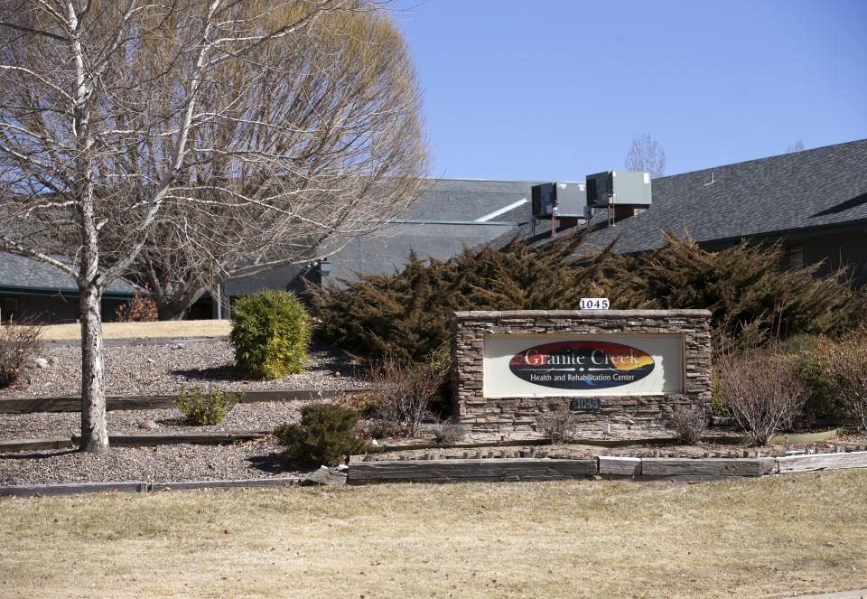 Granite Creek Health and Rehabilitation Center in Prescott on Feb. 11, 2021.