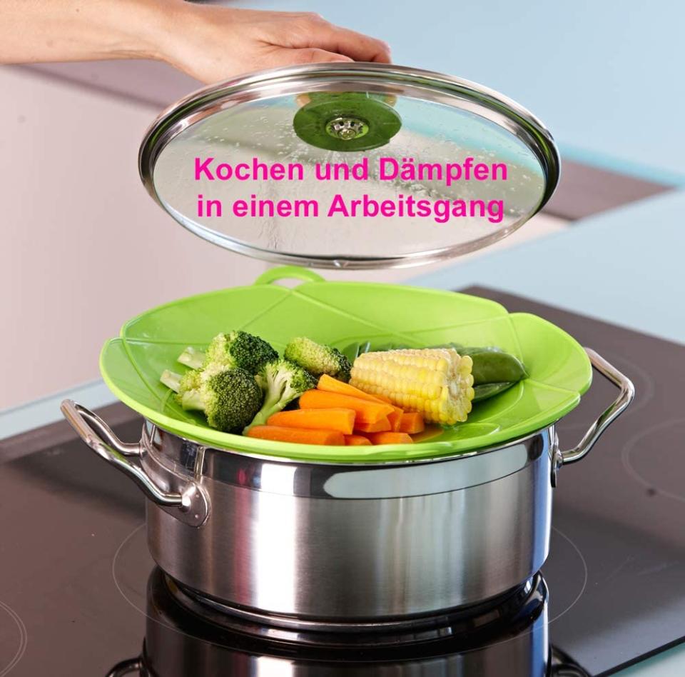 Die Kochblume lässt sich auch prima zum Dämpfen einsetzen. (Bild: Amazon.de)