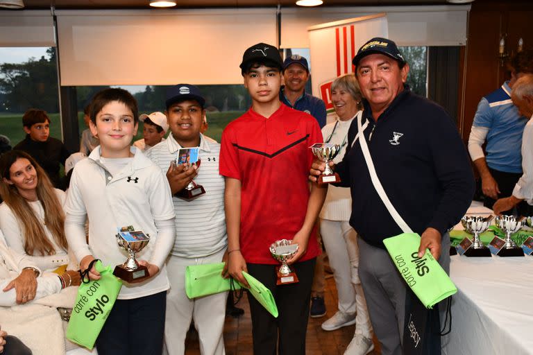 Mauricio Molina, otro de los profesionales animadores del Pro-Am de golf de LA NACION