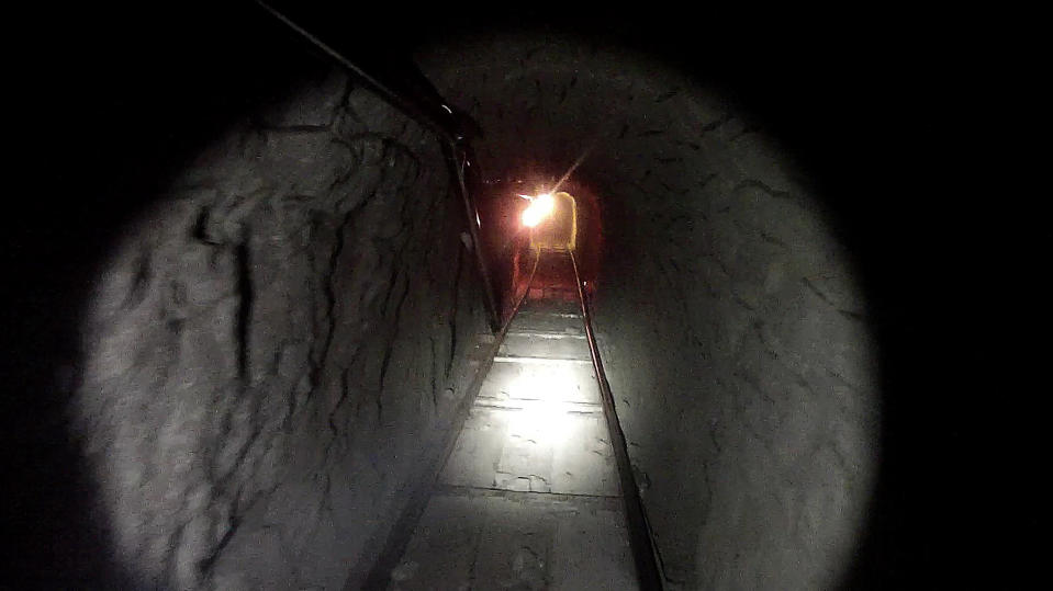 Mexico drug tunnel