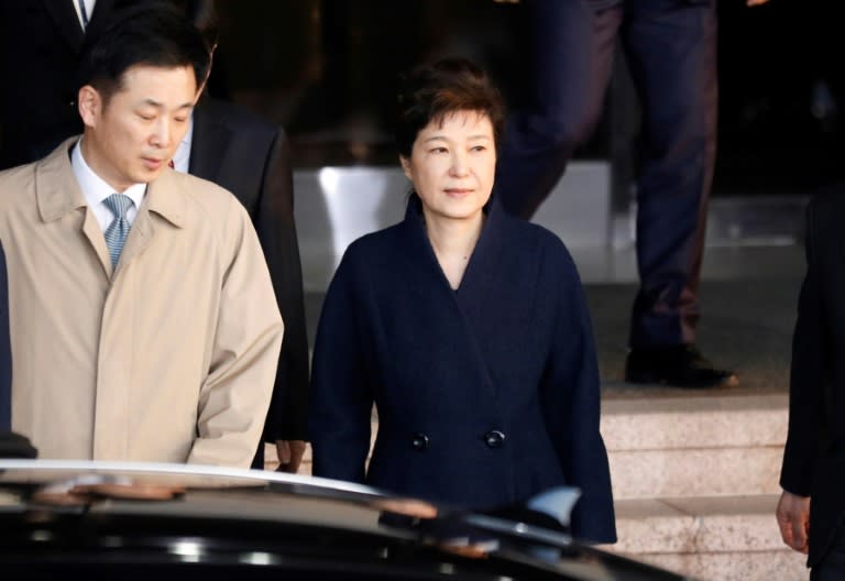 South Korea's ousted leader Park Geun-hye is accused of multiple offences including bribery, leaking government information, and abuse of power