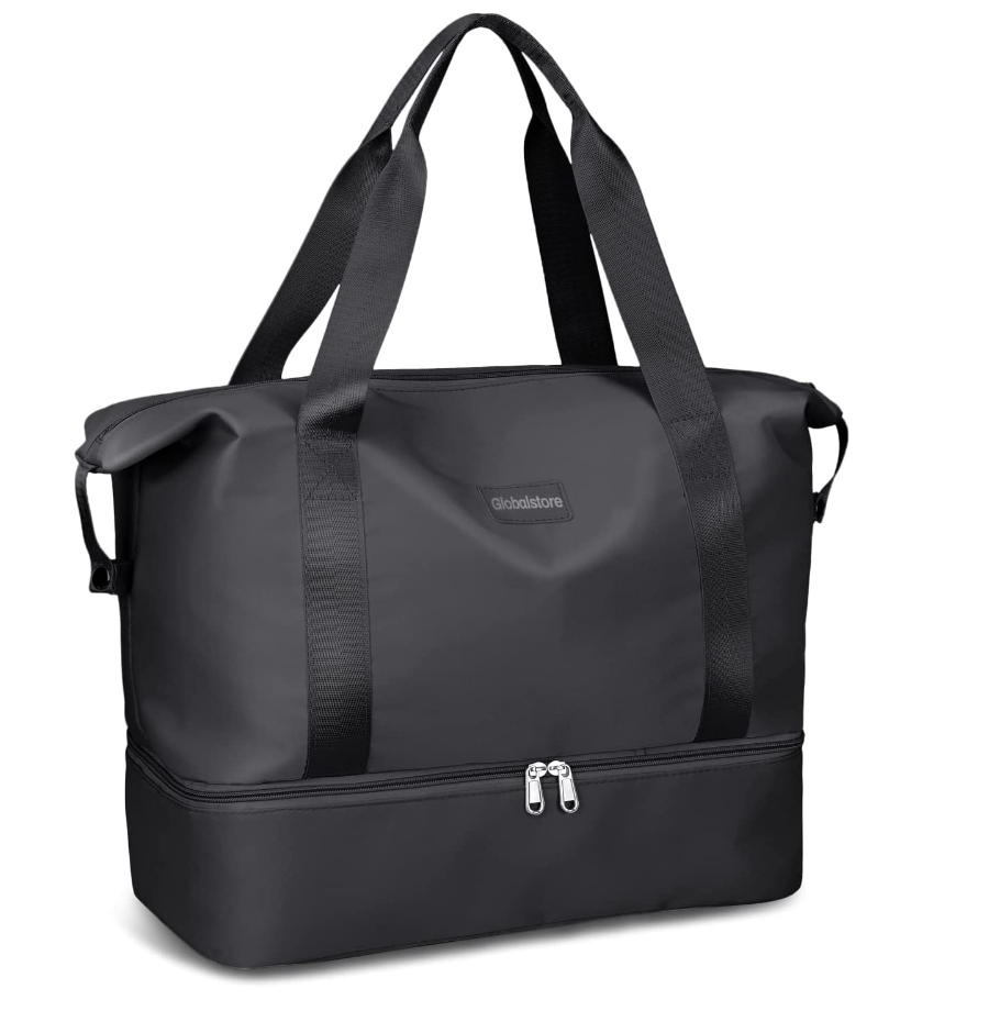 Globalstore Travel Duffle Bag in black (Photo via Amazon)