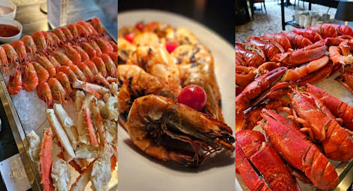 astor - collage of seafood