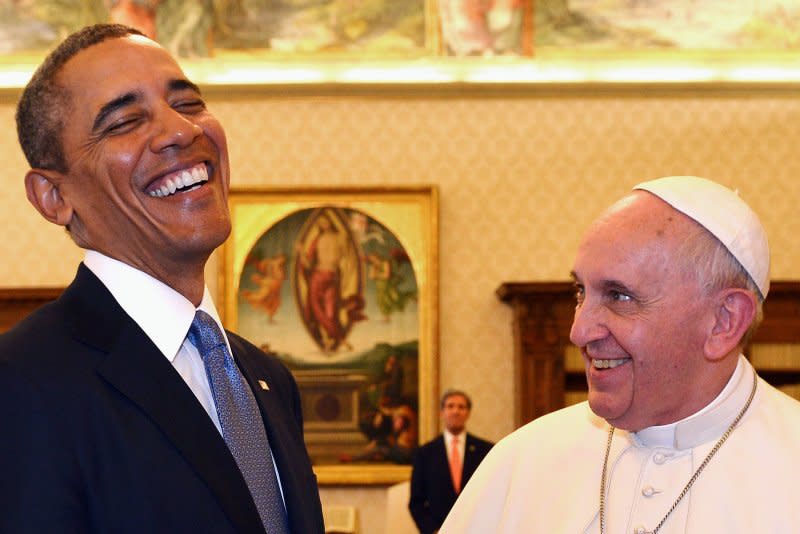 obama pope