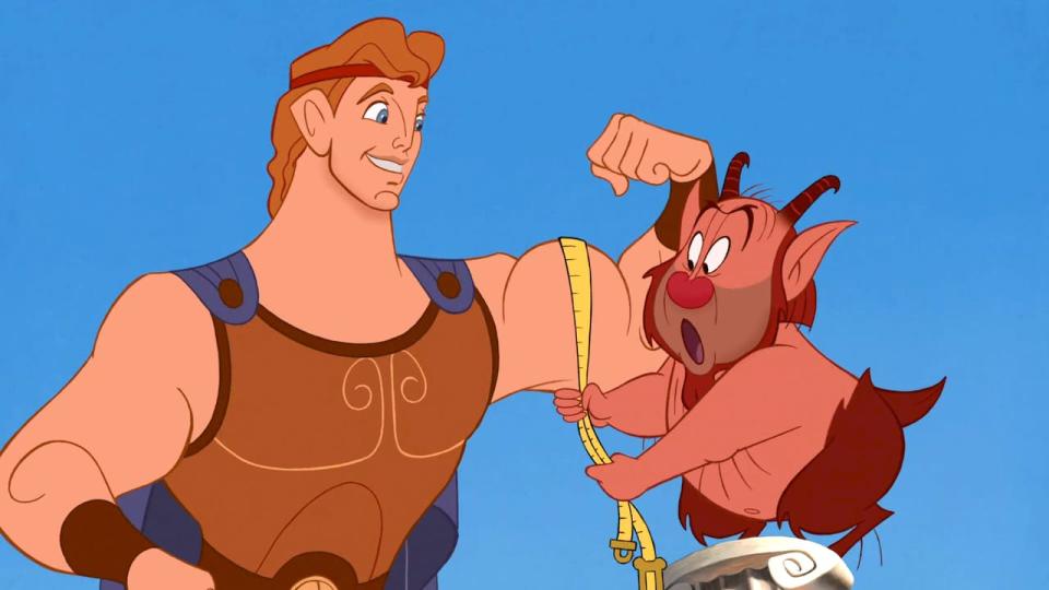 Hercules and Phil in Hercules.