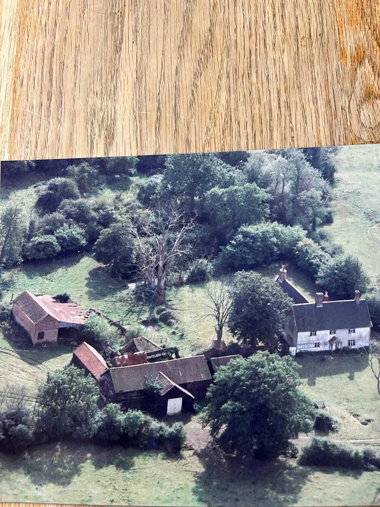 East Anglian Daily Times: Rebecca still has the original photographs of what the property looked like when she bought it