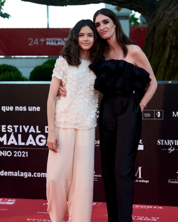 Paz Vega y su hija Ava 
