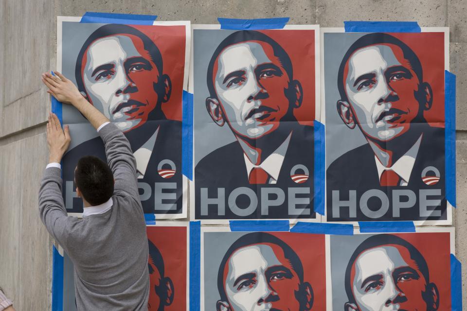 <h1 class="title">USA - 2008 Elections - Texas Democratic Debate - Obama Supporter</h1><cite class="credit">Photo: Robert Daemmrich Photography Inc. / Getty Images</cite>