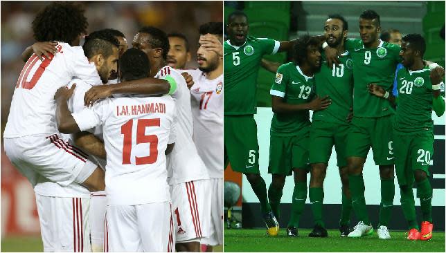 UAE v Saudi Arabia will be a hard-fought contest