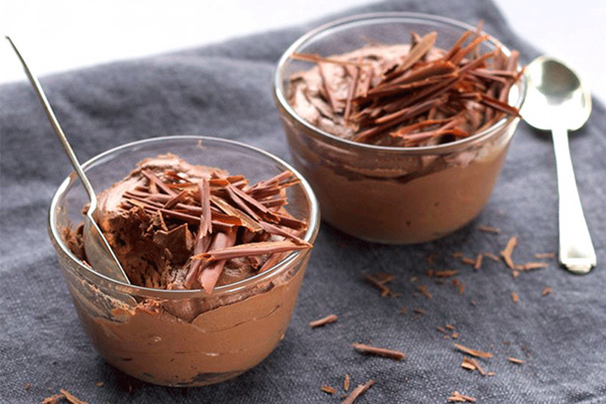 Vegan Chocolate And Coconut Mousse