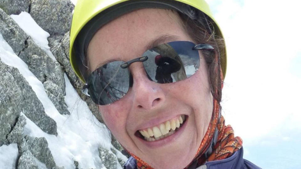 A Facebook photo of Sydney mountaineer Ruth McCance who is missing in the Himalayas after a reported avalanche.