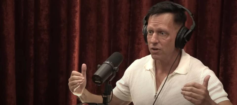 Peter Thiel tells Joe Rogan why California  is 'kind of like Saudi Arabia' and hasn’t self-destructed despite ‘wokeism'