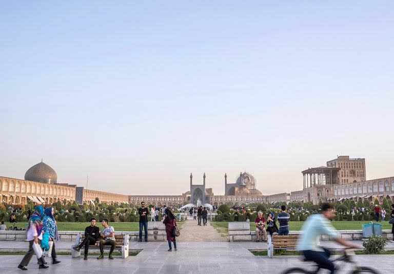 Así luce Isfahan, según una imagen del sitio oficial de turismo de esa ciudad