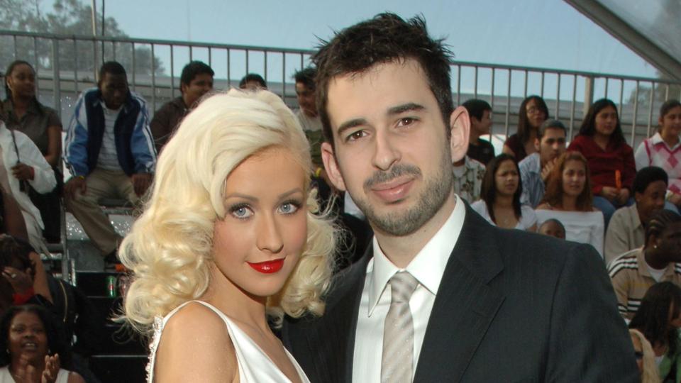 Christina Aguilera and Jordan Bratman