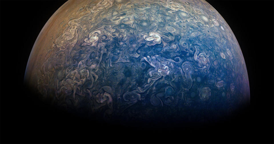 After orbiting Jupiter for a little more than a year and a half, NASA’s Juno spacecraft recently finished its 10th trip around the massive planet.