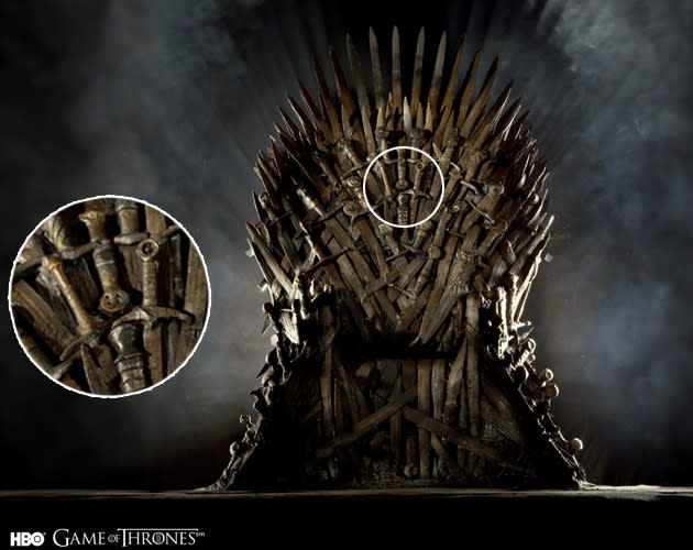Der Eiserne Thron spielt in der Fernsehserie „Game of Thrones“ eine zentrale Rolle. (Bild: HBO)