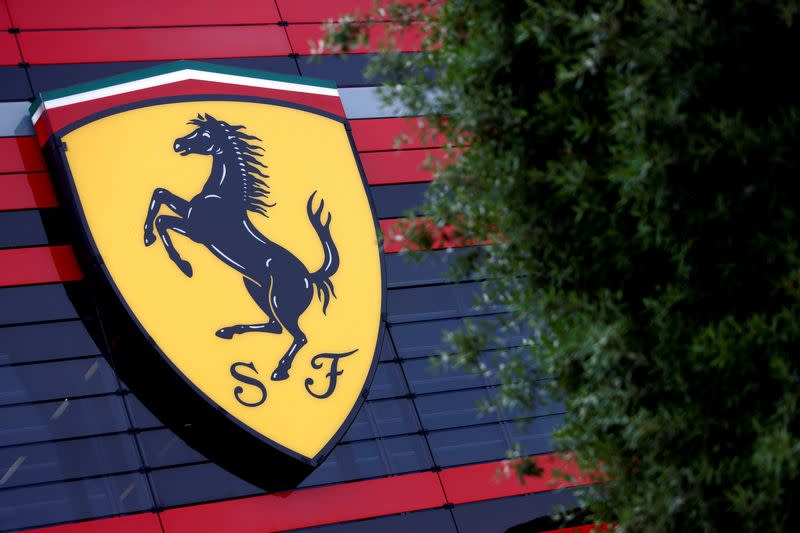 FILE PHOTO: Ferrari reboots its effort to profit from fashion and fine dining