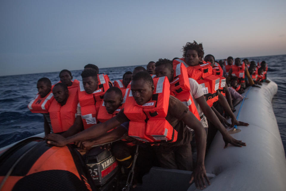 About 90,000 migrants and refugees have traversed the central Mediterranean Sea route to Italy so far in 2017, according to the International Organization for Migration. (Photo: Chris McGrath via Getty Images)