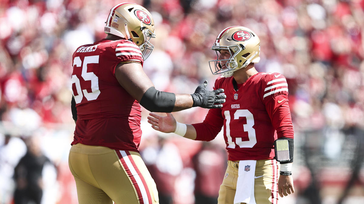 49ers' endless line of offensive stars makes big plays as they pull away  from Giants