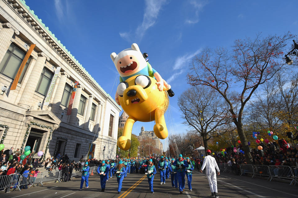 Finn the Human and Jake the Dog balloon