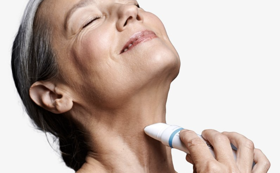 Dermalogica's Neck Fit Contour Serum is a lifesaver for work from home.