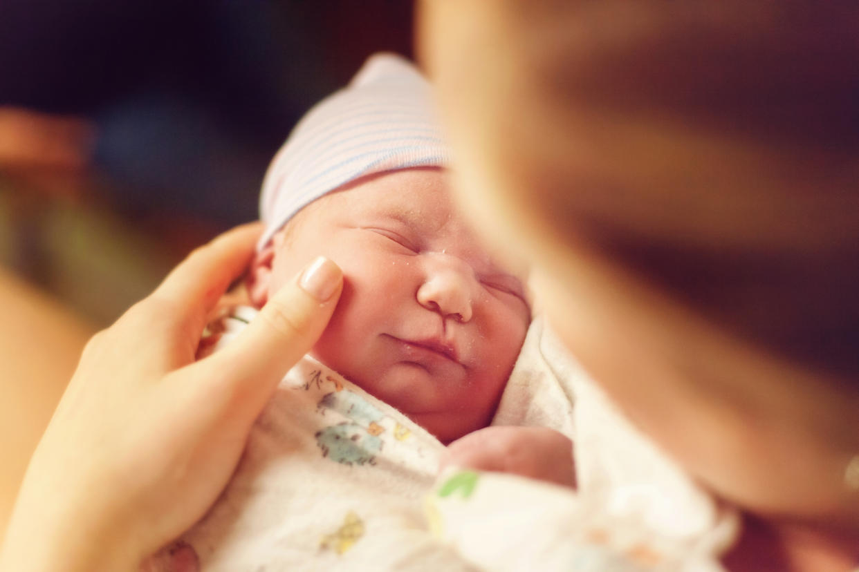 New research reveals stroking babies could help them cope better with pain [Photo: Getty]