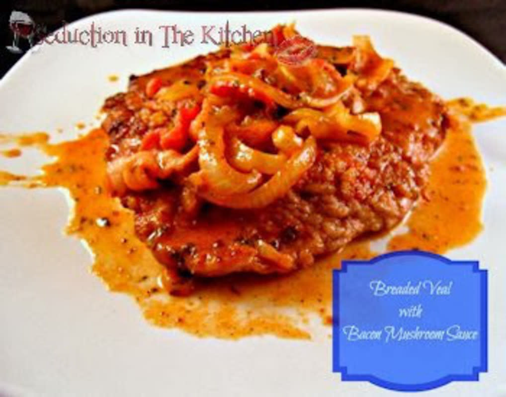 <p>A smokey bacon flavor is what makes this German dish amazing. <a href="http://www.seductioninthekitchen.com/2013/11/breaded-veal-with-bacon-mushroom-sauce.html" rel="nofollow noopener" target="_blank" data-ylk="slk:See the recipe;elm:context_link;itc:0;sec:content-canvas" class="link rapid-noclick-resp">See the recipe</a>. </p><p><strong>Related: <a href="https://parade.com/167828/amandawaas/the-ultimate-oktoberfest-gift-guide/" rel="nofollow noopener" target="_blank" data-ylk="slk:The Ultimate Oktoberfest Gift Guide;elm:context_link;itc:0;sec:content-canvas" class="link rapid-noclick-resp">The Ultimate Oktoberfest Gift Guide</a></strong></p>