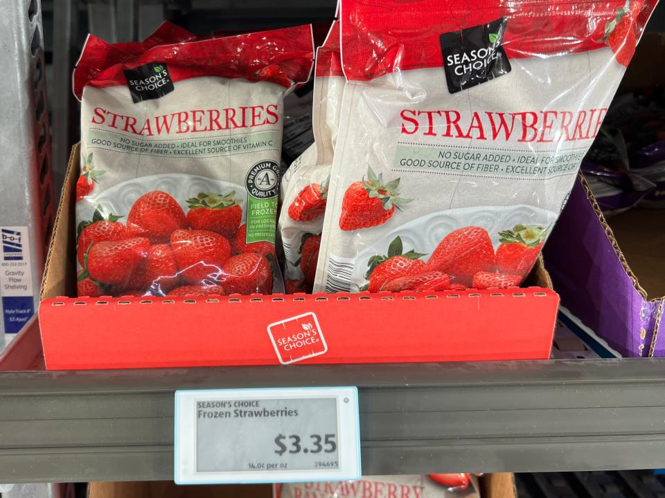 Season's Choice frozen strawberries