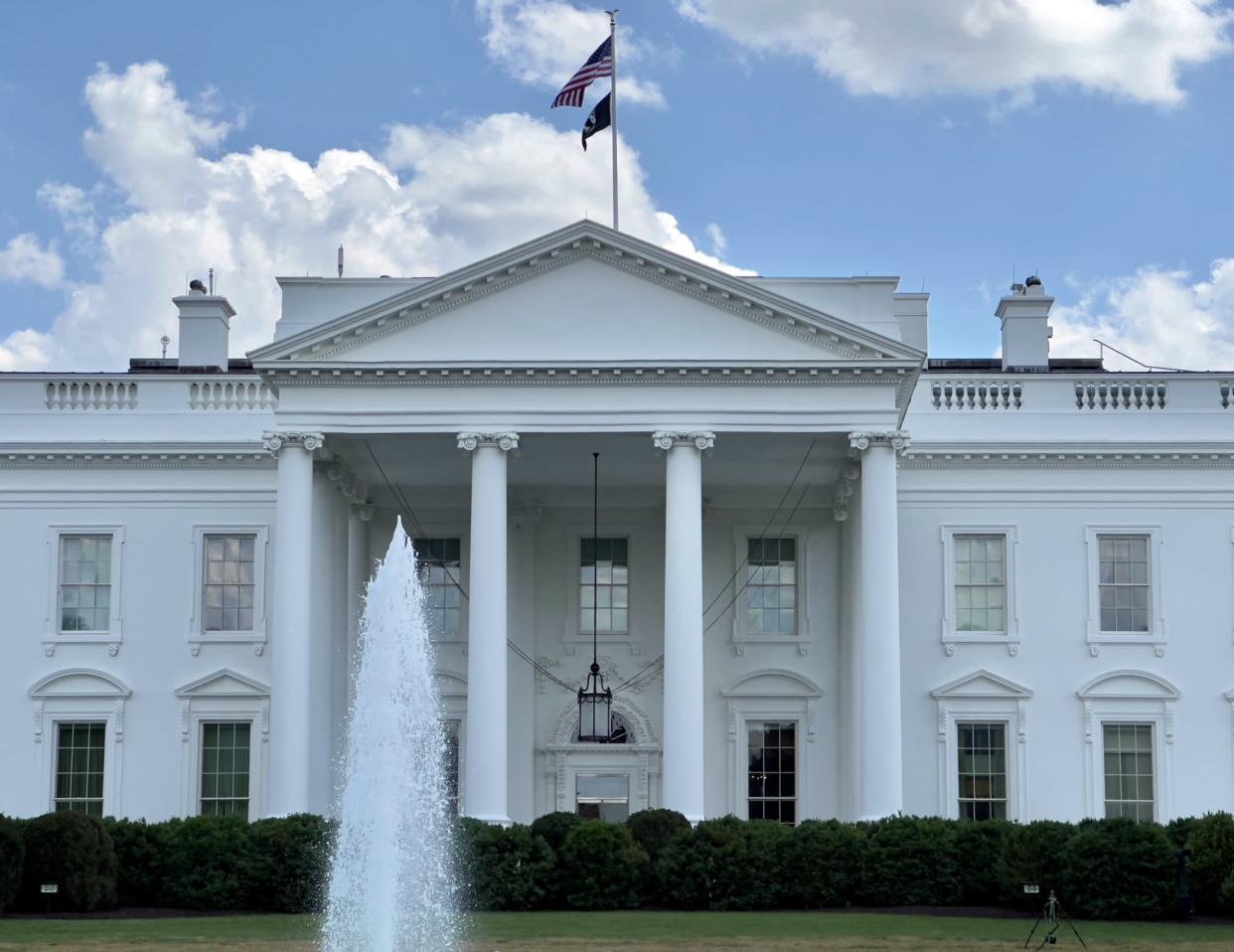 La Maison blanche, le 19 mai 2022, à Washington - Daniel SLIM / AFP