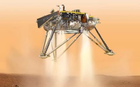 Nasa Insight lander - Credit: Nasa/JPL-Caltech