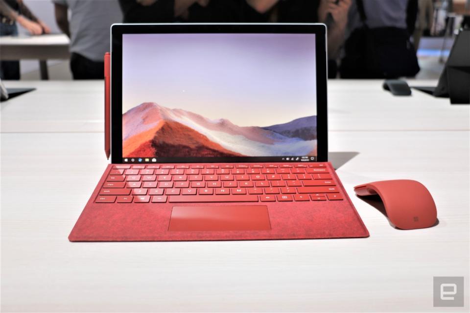 Surface Pro 7 hands-on