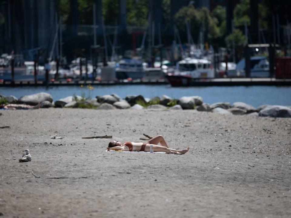 Environment Canada has issued a heat warning for parts of the South Coast, and special weather statements for most of B.C., amid a spate of above-average temperatures in the province. (Maggie MacPherson/CBC - image credit)
