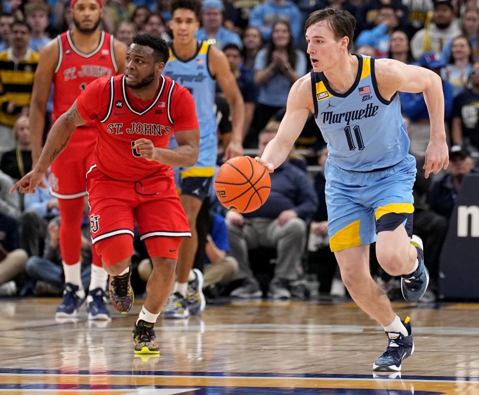 Marquette's Tyler Kolek was an unanimous pick for the all-Big East first team and is a strong candidate for the league's player of the year.