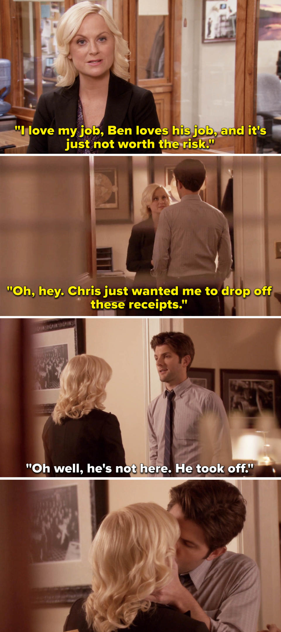 Screenshots from "Parks and Recreation"