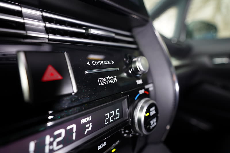 高檔的Mark Levinson音響是Lexus車款的基本配備