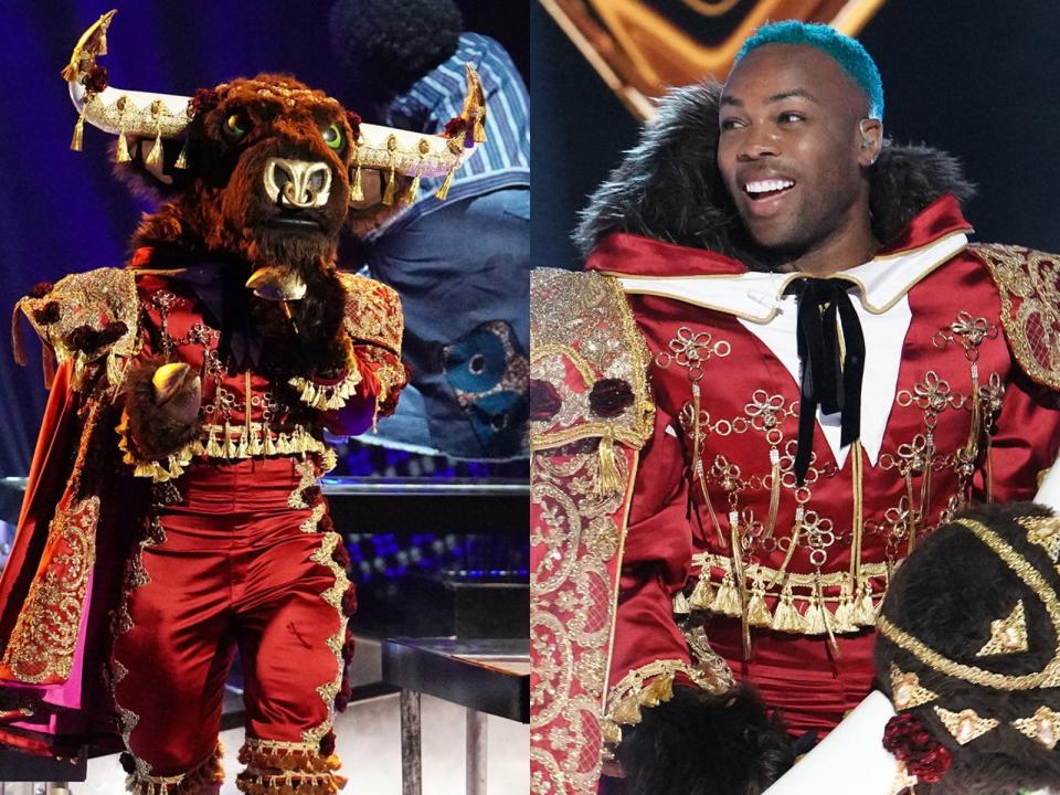 todrick hall masked singer bull