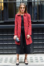 <p>Who: Irina levterova <br>Job: Freelancer<br>Outfit: Miu Miu coat, Lulu Guinness clutch, Miss Sixty playsuit, Zara shoes</p>