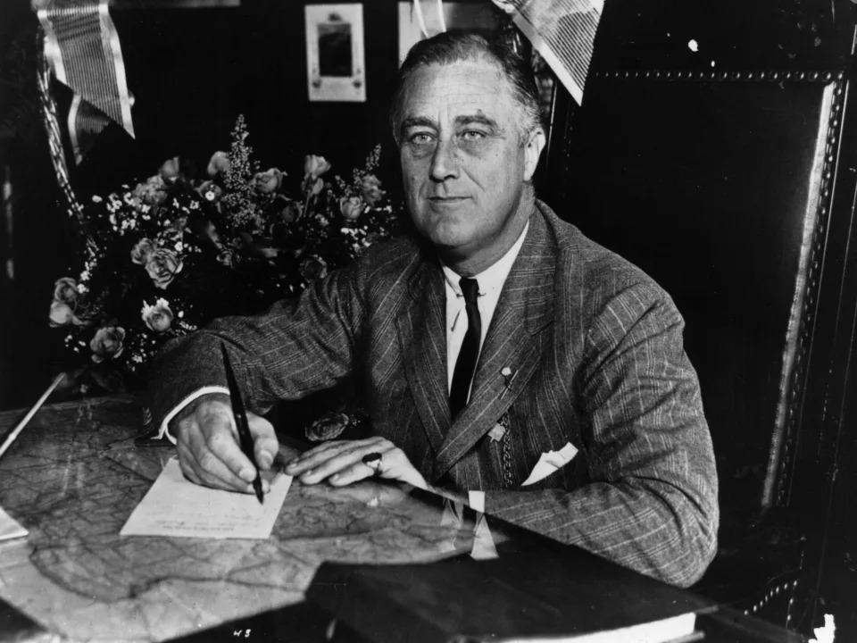 president franklin d roosevelt