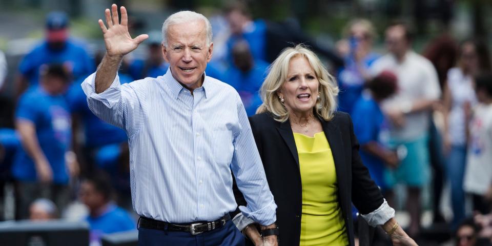 Joe and Jill Biden