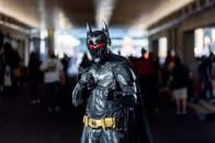 Ein Batman von vielen bei der Comic Con. Es gibt die unterschiedlichsten Ausführungen. (Bild: Roy Rochlin/Getty Images)