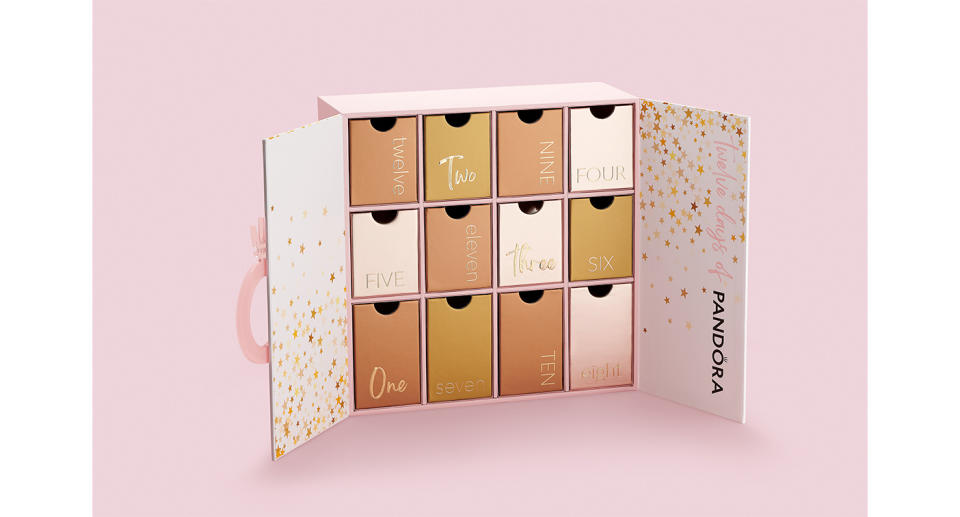 This is the first time Pandora has launched an advent calendar for Christmas. (Pandora)