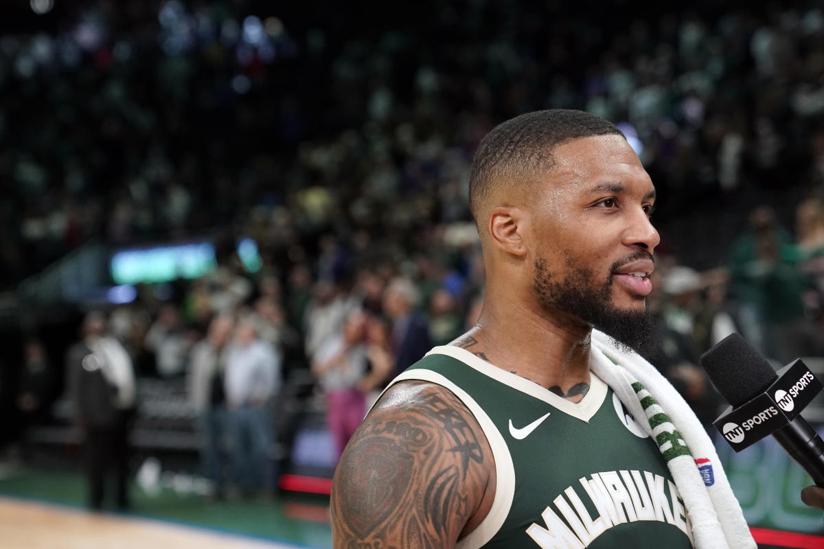 Why did ESPN interview a 3-year-old Damian Lillard to make it look like it came from his Bucks debut?