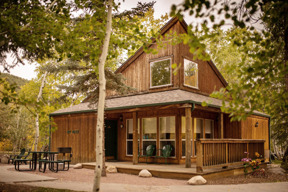 A cabin at Creekside Chalets in Salida, Colo. (Creekside Chalet)