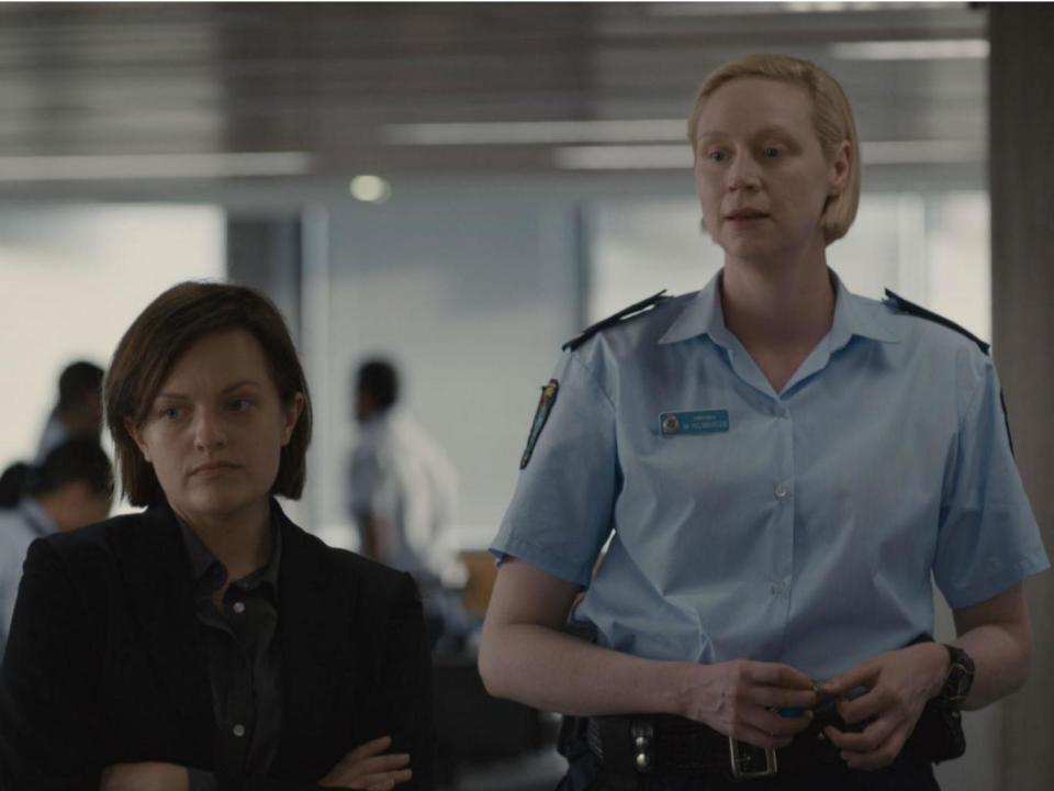 Elizabeth Moss as Detective Robin Griffin (left) and Christie as Miranda Hilmarson in ‘Top of the Lake: China Girl’ (BBC)